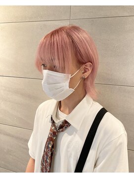 リー 京橋(Lee) 【Lee京橋】メンズ×ホワイトピンク