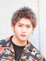 オーシャントーキョー 大阪(OCEAN TOKYO)&nbsp;アップバング ブリーチ ベリショ  メンズヘア メンズ  ショート