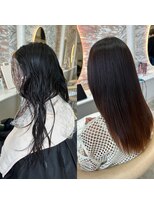 エル バイ ロンド 関(elle by Lond)&nbsp;[elle by lond]栗原　瑠世　縮毛矯正/髪質改善