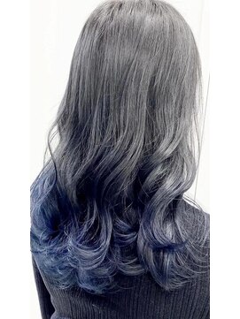 アライブ ハラジュク(ALIVE harajuku) 【ALIVE 夕貴】ブルーグラデーションカラー