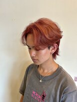 フラテロ(fratello)&nbsp;ピンクベージュ　センターパート