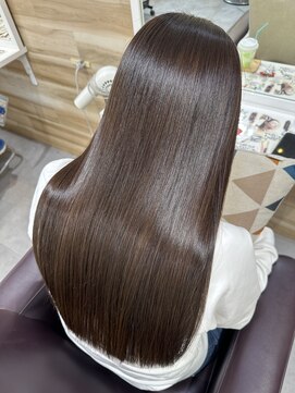 アヴァンス 箕面(AVANCE.) 髪質改善アッシュブラウン