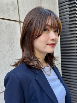 ビュートリアム265(BEAUTRIUM 265) ◆ミディアムレイヤー/レイヤーカット/銀座/ワンカール/顔周り