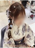 編みおろし/梅田ヘアセット