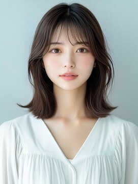 アルトリスト(Altruist Aging×HAIR&SPA) ★ダークアッシュ大人ガーリーボブ着物ミディアムレイヤーカット