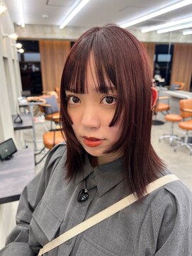 ガーデン 渋谷(GARDEN) くびれミディ.韓国.韓国ヘア.レイヤーカット.ミディアムレイヤー