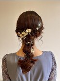 お呼ばれヘアセット