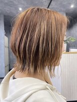 タイ(～tie.)&nbsp;ぱつっと外ハネボブ×ハイライトカラー