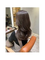 オレロ 国立(olelo)&nbsp;暗めカラー/グランマッシュ/デザインカラー/フェザーパーマ/国立