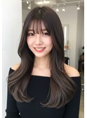 ロング/顔周り/レイヤーカット/ハイライト/本八幡