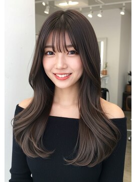 グルグル 本八幡店(GULGUL) ロング/顔周り/レイヤーカット/ハイライト/本八幡