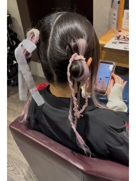 アフィナー(Afinar) 【横浜/横浜駅】個性派アレンジ/ツイン団子