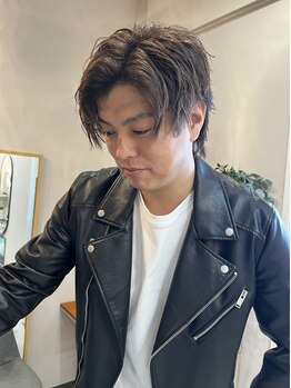 ニコヘアープラス(NICOhair+)の写真/メンズのお客様も大歓迎◎計算されたデザイン力で、スタイリングしやすく、再現性の高いスタイルを実現！