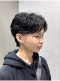 センターパート/フェザーパーマ/フェザーショート/ニュアンス