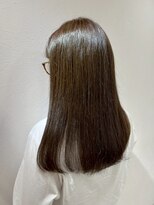 クラン(Chlan)&nbsp;ウルツヤナチュラルストレート×アッシュブラウン