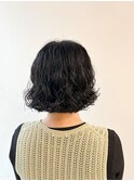 ボブパーマ【新潟/くせ毛/ゆるふわパーマ】