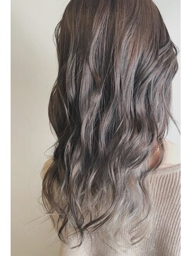 レセ 南柏店(Laissez) 大人可愛い/インナーカラー/ホワイトブロンド/ゆるふわパーマ