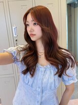 セシル(SECYL) 【Mika】韓国レイヤー　オレンジ　夏カラー　艶髪　ワンホン