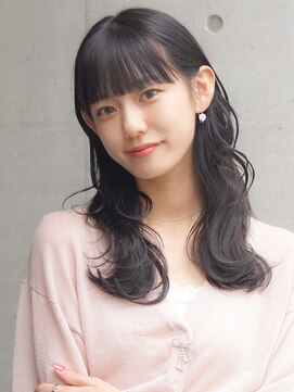 アーレント(AREND) ワイドバング×ゆるウェーブロング×小顔