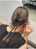 カチッとタイトに大人っぽいカチモリアレンジ
