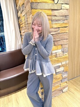 ケアブリーチ☆大人ガーリー☆ミルクティーベージュ☆