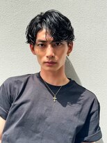 キャプチャー 橋本(Capture)&nbsp;フェザーパーマ　テテ　韓国ヘア　メンズ　パーマ