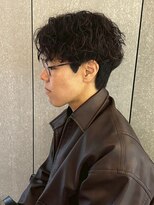 サイクル(CYCLE)&nbsp;MEN'S HAIR/波巻きツイストスパイラル/リバースセンターパート