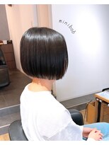 アンジュールリバティー(UN JOUR LIBERTY)&nbsp;切りっぱなしミニボブ