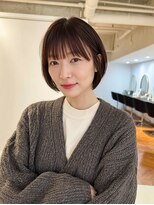 アシャ ヘアー ソリューション 神戸店(asha hair solution)&nbsp;イメチェン/ピンクベージュ/アンブレラカラー/前髪/摂津本山
