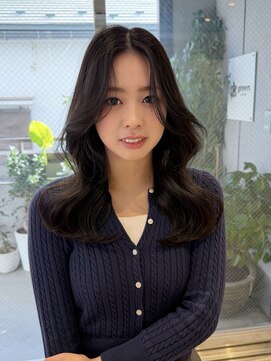 グリーン 町田(green) 【ミディアム】韓国風大人くびれ巻き