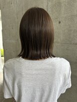 ジゼル 前橋(Giselle)&nbsp;オリーブベージュで叶える透明感レイヤーボブ