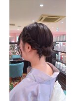 ヘアアートディックス 土気店(Hair Art dix)&nbsp;サイドシニヨン