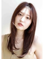 トトノ ヘアアンドケア(TOTONO hair & care)&nbsp;艶ストレートロング×フェイスレイヤー