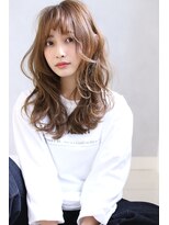 ブラン 梅田(Blanc)&nbsp;【Blanc/梅田】デジタルパーマでラフカール＿セミロング