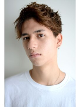 ミラバイグリーン(Mira by green) up　bang　×　smoky beige #5