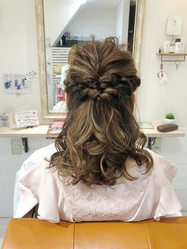 ルルカ ヘアサロン(LuLuca Hair Salon) LuLucaお客様☆スナップ ハーフアップ