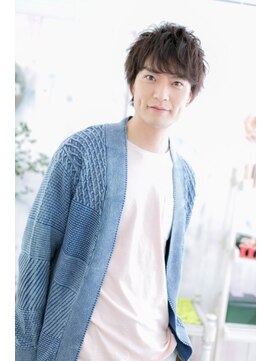 ミック 日暮里店(miq) 好感度大！フェザーマッシュのモテスタイル