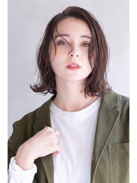 エイミー(Aimee) Aimee ニュアンスボブ×アッシュブラウン