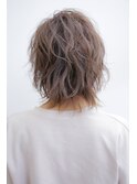 ラフウルフカット(スロウカラー使用)