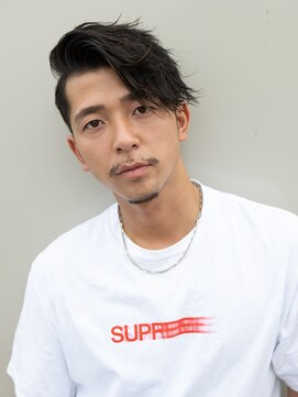 クリーム 大宮(CREAM) ウェーブ×ツーブロ×サイドパート