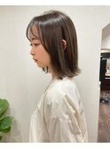 大人気ベージュカラー×外ハネボブ　Sac.栃木優佑