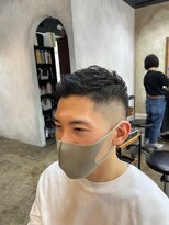 ナンバー デセオ 吉祥寺(N° deseo)&nbsp;爽やかツーブロック刈り上げ束感アップバング