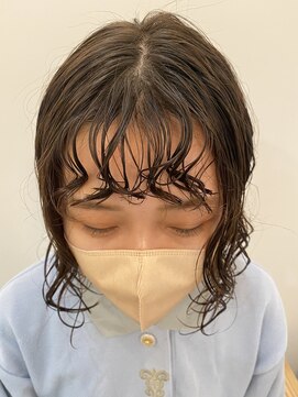 エフ ヘアーアンドリラクゼーション(F. hair & relaxation) フロントパーマ 前髪パーマ