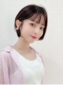 大人可愛いボブ