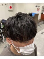 アフロディーテ 銀座(APHRODITE GINZA) 束感ショート/波巻き/アップバング/ツーブロックマッシュ/銀座