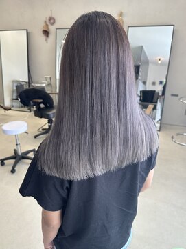 ケシキ(keshiki) ラベンダーシルバー×髪質改善トリートメント