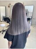 ラベンダーシルバー×髪質改善トリートメント