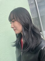 イッセイ(issei)&nbsp;ブルーブラック/透明感/韓国/