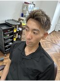 韓国マッシュスペインカールスパイキーショート〈理容室〉西川口