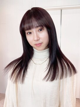 アイティーバイアルバム 八王子店(IT by ALBUM) ベビーピンクレイヤーロング美髪エモージュ_ba493381